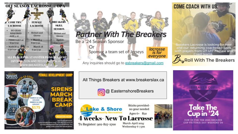 Eastern Shore Breakers Lacrosse Club site by RAMP InterActive